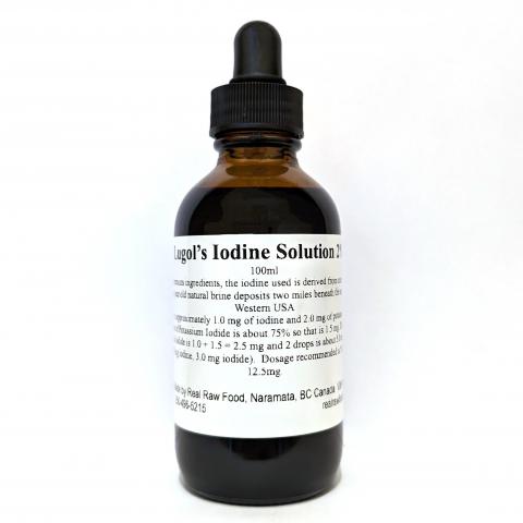 Iodine Lugol s Solution Real Raw Food